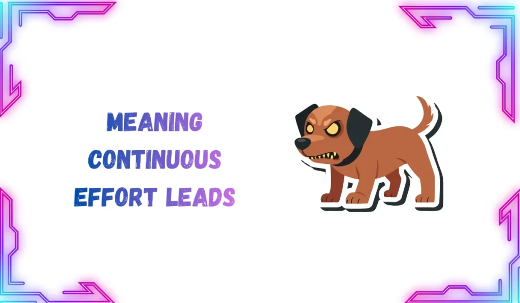 dogged meaning