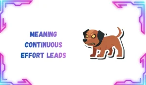 dogged meaning