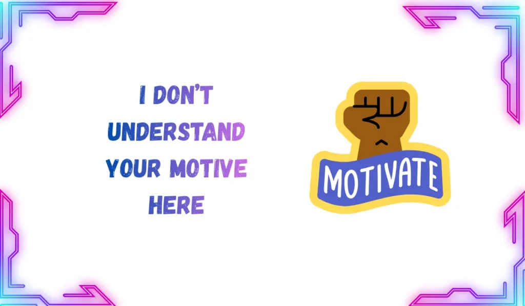 motive meaning