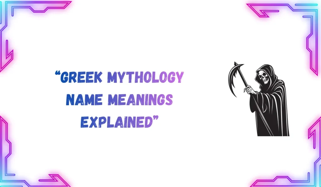 names meaning death