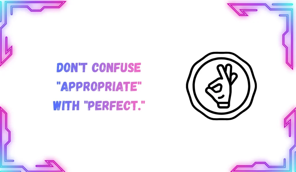 appropriate meaning