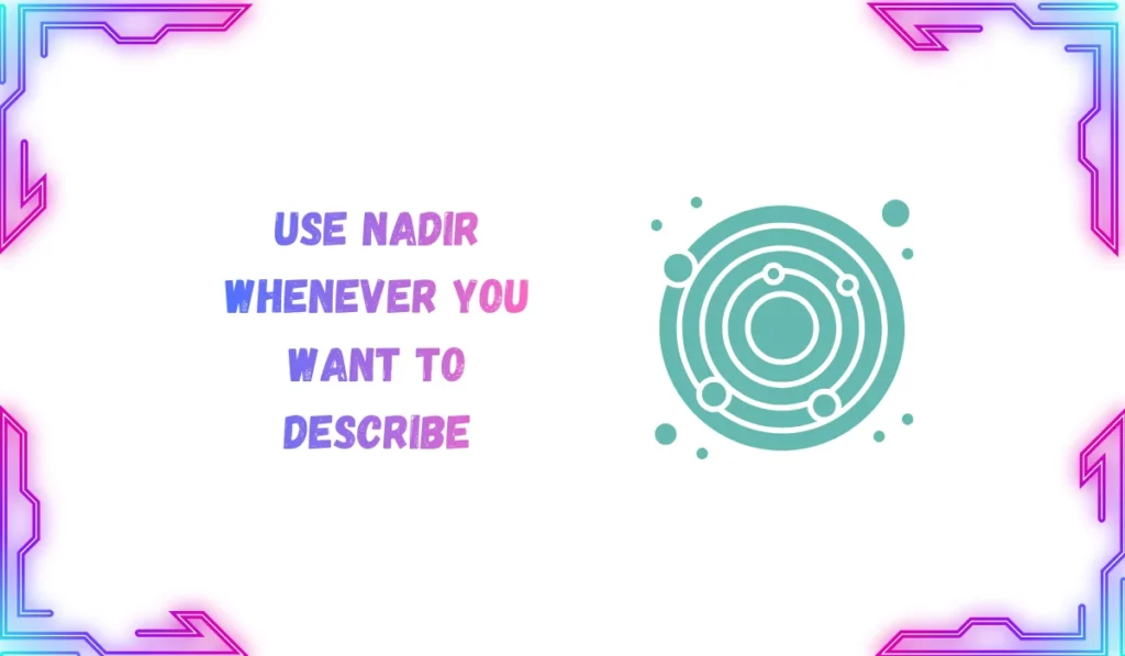 nadir meaning