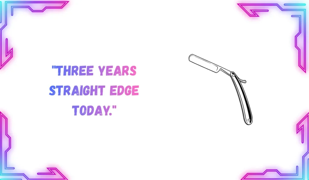 straight edge meaning